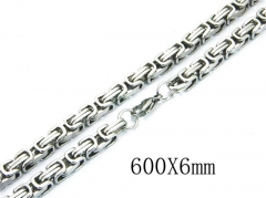 HY Wholesale 316L Stainless Steel Byzantine Chain-HY40N1033H2D