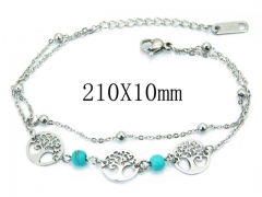 HY Wholesale 316L Stainless Steel Bracelets (Lady Popular)-HY54B0506NE