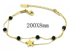 HY Wholesale 316L Stainless Steel Bracelets (Lady Popular)-HY54B0513OL
