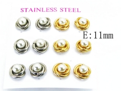 HY Wholesale 316L Stainless Steel Stud-HY59E0584HOL