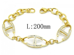 HY Wholesale 316L Stainless Steel Bracelets (Lady Popular)-HY80B0918HJW
