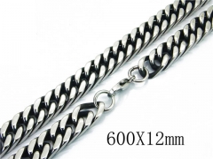 HY Wholesale 316L Stainless Steel Double Link Chains-HY40N1055IPX