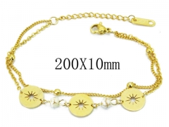 HY Wholesale 316L Stainless Steel Bracelets (Lady Popular)-HY54B0516OW