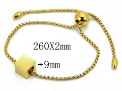 HY Wholesale 316L Stainless Steel Bracelets (Lady Popular)-HY59B0505HDD