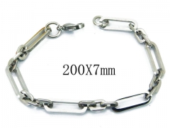 HY Wholesale 316L Stainless Steel Popular Bracelets-HY40B0218NB