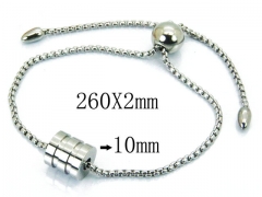 HY Wholesale 316L Stainless Steel Bracelets (Lady Popular)-HY59B0502OQ