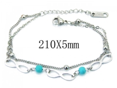 HY Wholesale 316L Stainless Steel Bracelets (Lady Popular)-HY54B0512NX