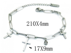 HY Wholesale 316L Stainless Steel Bracelets (Lady Popular)-HY54B0502MQ