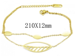 HY Wholesale 316L Stainless Steel Bracelets (Lady Popular)-HY54B0519N5
