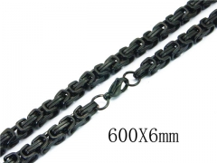 HY Wholesale 316L Stainless Steel Byzantine Chain-HY40N1031H7