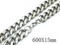 HY Wholesale 316L Stainless Steel Curb Chains-HY40N1023IOX
