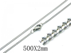 HY Wholesale 316L Stainless Steel Curb Chains-HY40N1041II