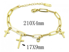 HY Wholesale 316L Stainless Steel Bracelets (Lady Popular)-HY54B0503NW