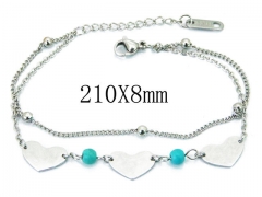 HY Wholesale 316L Stainless Steel Bracelets (Lady Popular)-HY54B0511NX