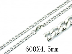 HY Wholesale 316L Stainless Steel Curb Chains-HY40N1037JL