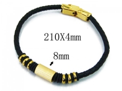 HY Wholesale Bracelets (Leather)-HY23B0161HJQ
