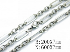 HY 316L Stainless Steel Necklaces Bracelets Sets-HY40S0307I5C