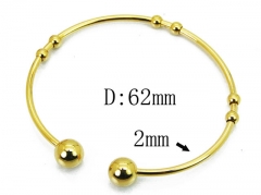 HY Wholesale Stainless Steel 316L Bangle-HY89B0038JJ