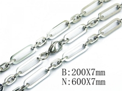 HY 316L Stainless Steel Necklaces Bracelets Sets-HY40S0305ILD
