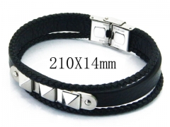 HY Wholesale Bracelets (Leather)-HY23B0188HIG
