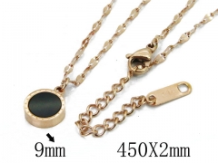 HY Wholesale Stainless Steel 316L Necklace-HY23N0010HHR
