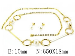 HY Wholesale Jewelry Natural Pearl Set-HY59S2696HJL