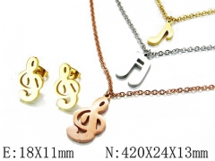 HY Wholesale Three Color jewelry Set-HY21S0110HJS