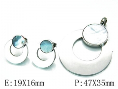 HY Wholesale 316 Stainless Steel jewelry Set-HY06S1031HKD