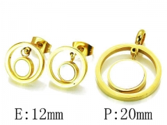 HY Wholesale 316 Stainless Steel jewelry Set-HY25S0570HIY