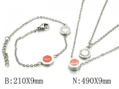 HY Wholesale 316 Stainless Steel jewelry Sets-HY06S0994HNE