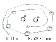 HY Wholesale 316 Stainless Steel jewelry Sets-HY59S2850PZ