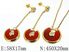 HY Wholesale 316 Stainless Steel jewelry Set-HY06S0959HLS