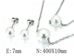 HY Wholesale Jewelry Natural Pearl Set-HY21S0156LE