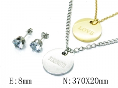 HY Wholesale 316 Stainless Steel jewelry Sets-HY21S0176HWW