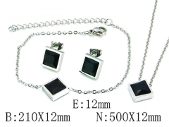 HY Wholesale 316 Stainless Steel jewelry Set-HY59S2841OS