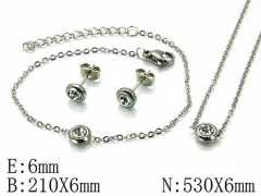 HY Wholesale 316 Stainless Steel jewelry Set-HY59S1990LLS