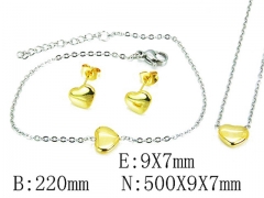 HY Wholesale jewelry Heart shaped Set-HY59S2933MQ
