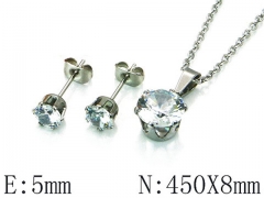 HY Wholesale 316 Stainless Steel jewelry Set-HY21S0137IO