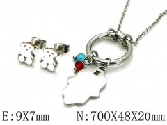 HY Wholesale Bears Earring/Pendant Set-HY64S0621IIZ