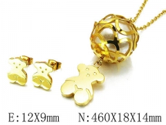 HY Wholesale Bears Earring/Pendant Set-HY64S0750IHV