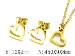 HY Wholesale jewelry Heart shaped Set-HY12S0863KR