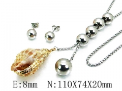 HY Wholesale 316 Stainless Steel jewelry Set-HY59S2804HNG