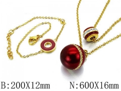 HY Wholesale Jewelry Natural Pearl Set-HY06S0974HMY