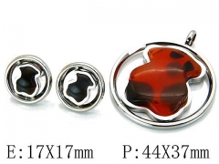 HY Wholesale Bears Earring/Pendant Set-HY64S0537IFF