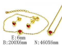 HY Wholesale 316 Stainless Steel jewelry Set-HY59S2561ML