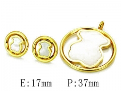 HY Wholesale Bears Earring/Pendant Set-HY64S0811IIT