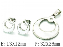 HY Wholesale 316 Stainless Steel jewelry Set-HY25S0575HHU