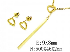HY Wholesale jewelry Heart shaped Set-HY59S2892OL