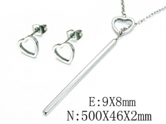 HY Wholesale jewelry Heart shaped Set-HY59S2893NZ
