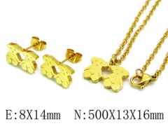 HY Wholesale Bears Earring/Pendant Set-HY64S0323HKZ